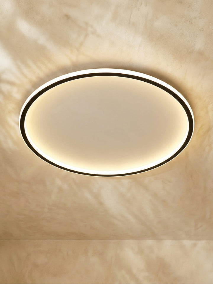 Scandinavian Round Ceiling Lamp - NordicGlow