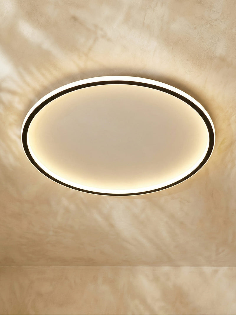 Scandinavian Round Ceiling Lamp - NordicGlow