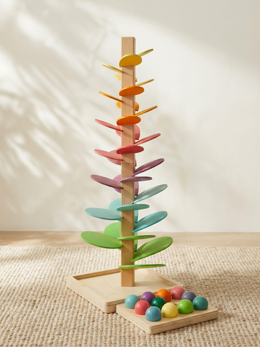 Interactive Rainbow Marble Sound Tree - Luca