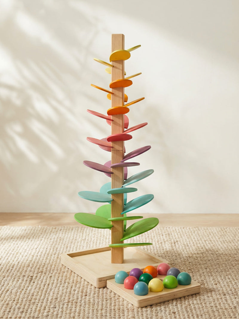 Interactive Rainbow Marble Sound Tree - Luca