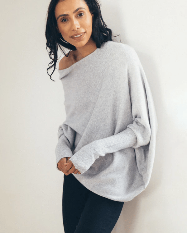 Trendiger Off-Shoulder Damenpullover - Livia