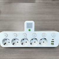 Power Strip with USB and Switches | Multi-Outlet Surge Protector 2500W 14