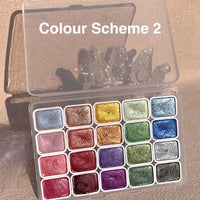 Mehrfarbiges Aquarellfarben-Set - ColorCrafter