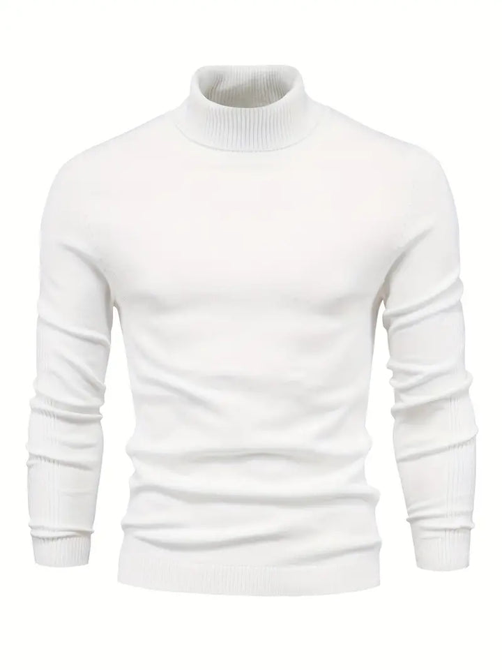 Trendiger Herrenrollkragenpullover - Lars