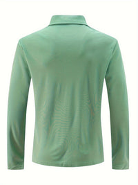 Herren-Poloshirt mit langen Ärmeln – Matthias