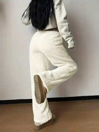 Zachte Teddy Sherpa Loungebroek Voor Dames – Noémie