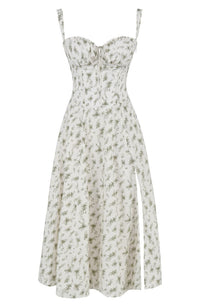 Bustier-Sommerkleid mit Taillenkorsett - Isabella