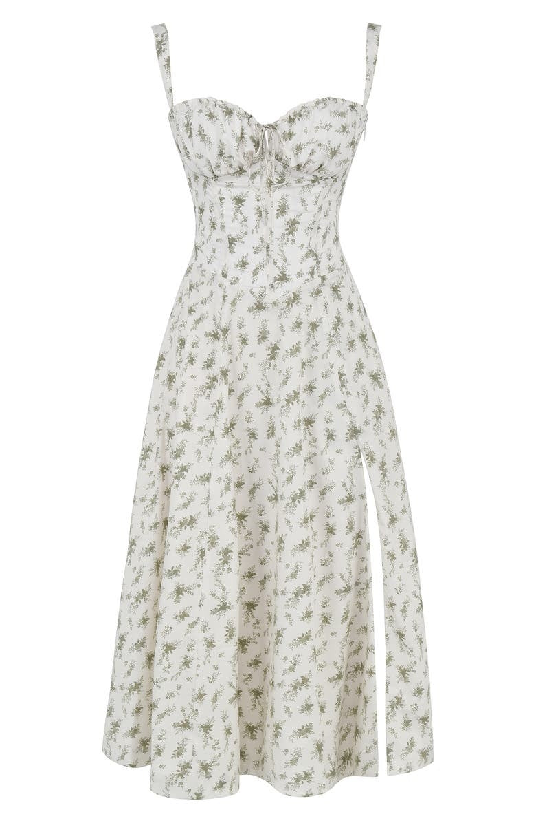 Bustier-Sommerkleid mit Taillenkorsett - Isabella