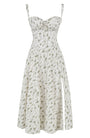 Bustier-Sommerkleid mit Taillenkorsett - Isabella
