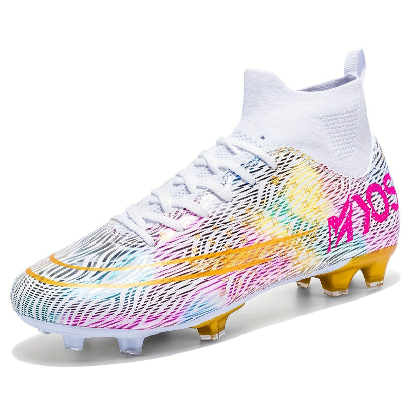 Herren-Fußballschuhe mit Grip & hohem Knöcheldesign – Dario