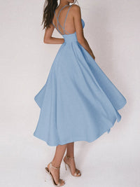 Trägerkleid mit V-Ausschnitt - Noa
