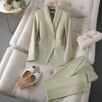 Damen Blazer- und Hosen-Set – Celestine