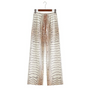 Weit geschnittene Sommerhose aus Chiffon – Liana