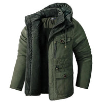 Military parka | A cool jacket with a warm and cozy lining