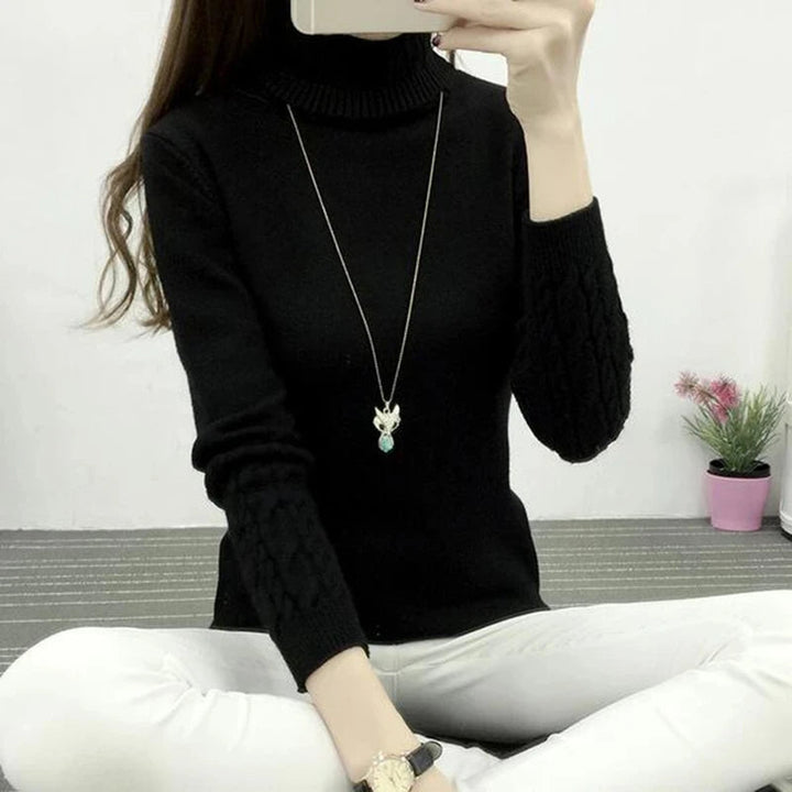 Zoë Knitted Turtleneck | Soft & Comfy