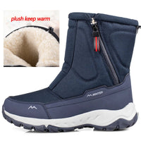 Halbhohe Snowboots | Warme Winterstiefel