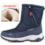 Halbhohe Snowboots | Warme Winterstiefel