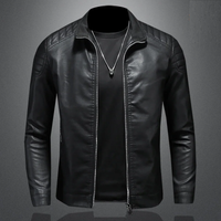 Bikerjacke| Leder-Bomberjacke