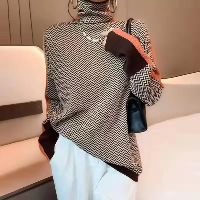 Lotte Gestrickter Rollkragenpullover | Stilvoll & Warm