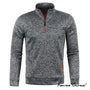 Rollkragenpullover mit Reißverschluss | Dickere Pullover mit halbem Reißverschluss