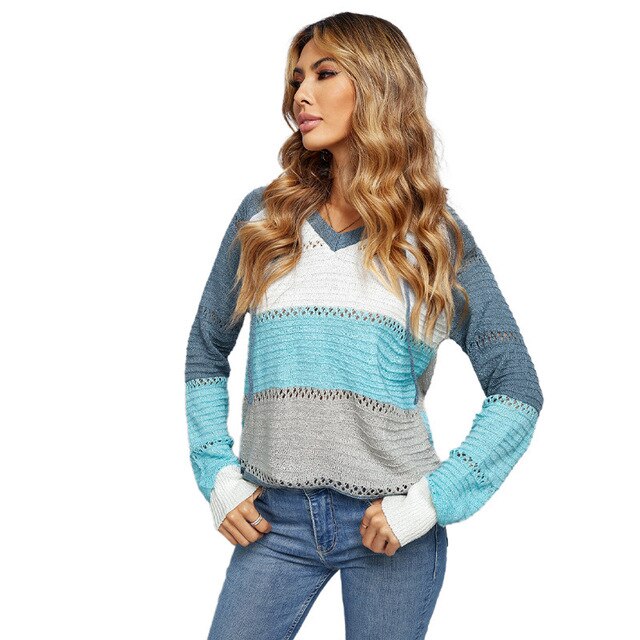 Isabelle hoodie with V-neck | Very comfortable