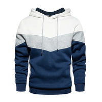 Patchwork Hoodie | Warme Fleece-Streetwear