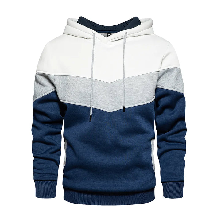 Patchwork Hoodie | Warme Fleece-Streetwear