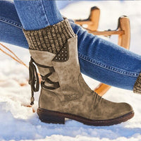 Halbhohe Damen-Schneestiefel - Bianca