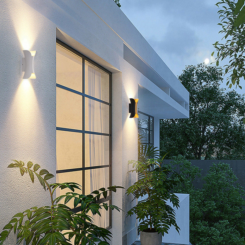 Moderne LED-Außenwandleuchte - LumiEdge