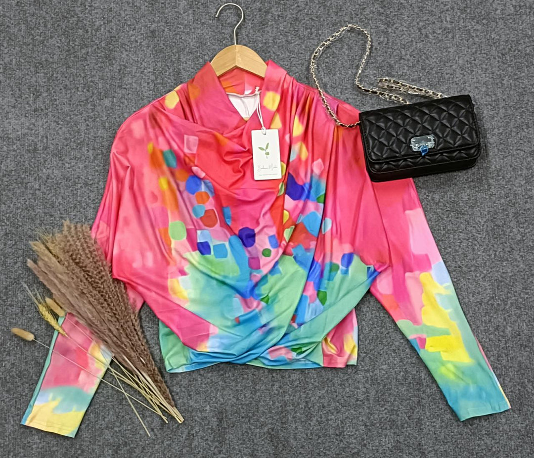 Stilvoller Pullover mit Print für den Winter - Aurelia