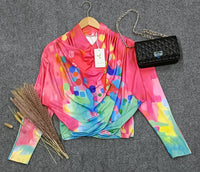 Stilvoller Pullover mit Print für den Winter - Aurelia