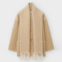 Damen-Winterjacke mit Schal - Celeste