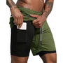 Herren-Laufshorts mit doppelter Lage – Milan