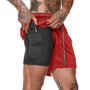Herren-Laufshorts mit doppelter Lage – Milan