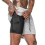 Herren-Laufshorts mit doppelter Lage – Milan