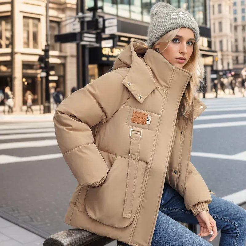 Bequeme Damen-Winterjacke mit Daunenfüllung - Amelina