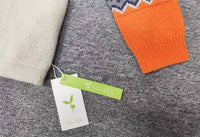 Skandinavischer trendiger Pullover mit lebendigem Muster - NordicChic