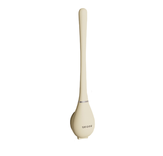 Silikon-Toilettenbürste mit Wandhalter & Tropfenauffang – Clevora