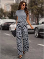 Trendige Hose mit Print - Sara