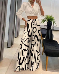 Trendige Hose mit Print - Sara
