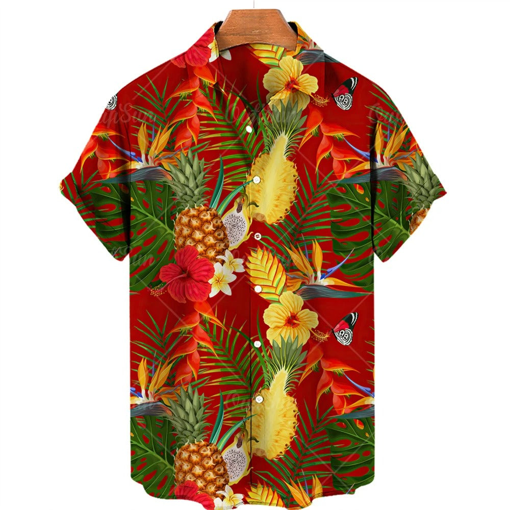 Tropical Hawaii Short Sleeve Shirt – Mateo