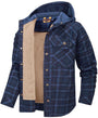 Kariertes Herren-Outdoorjacke mit Isolierung & wasserabweisender Beschichtung – Ragnar