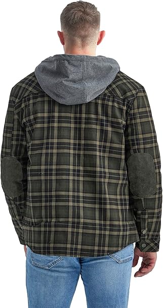 Geruit Heren Outdoorjack met isolatie & waterafstotende coating – Ragnar