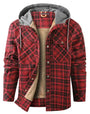 Kariertes Herren-Outdoorjacke mit Isolierung & wasserabweisender Beschichtung – Ragnar