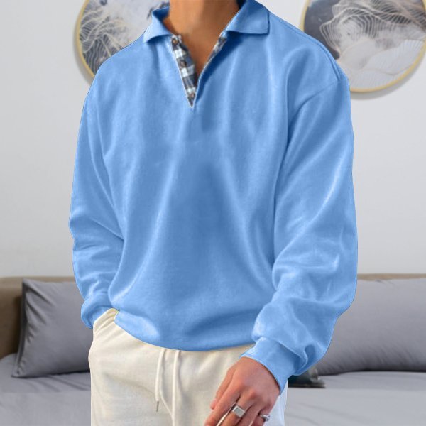 Legerer Herren-Polosweater - Oliver