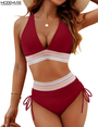High Waist Trendiges Bikini-Set - Tessa aus schnell trocknendem Stoff