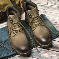 Leather Winter Shoes | Genuine Winter Warmers