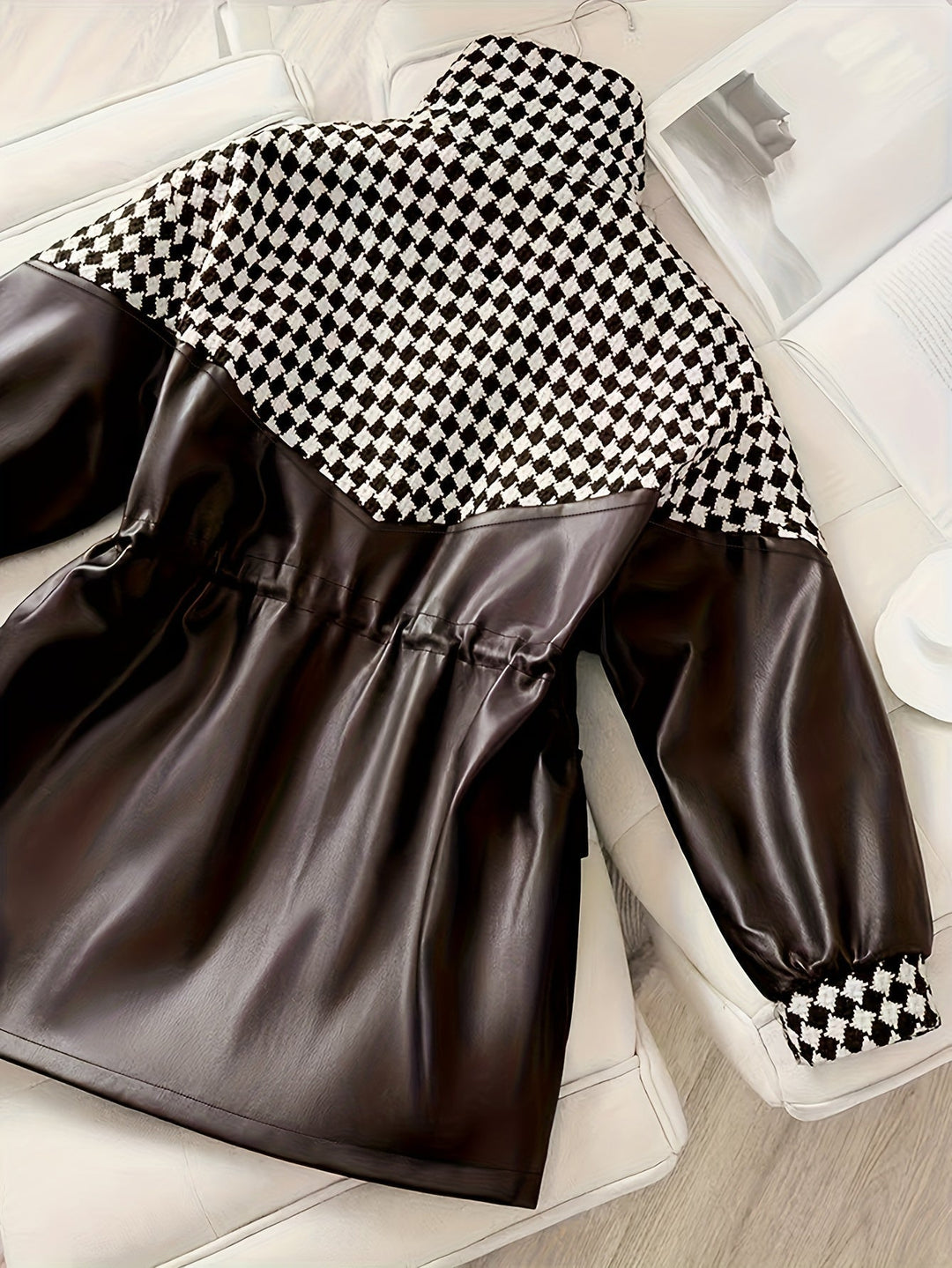 Damen-Plüschjacke für Herbst & Winter – Maribel