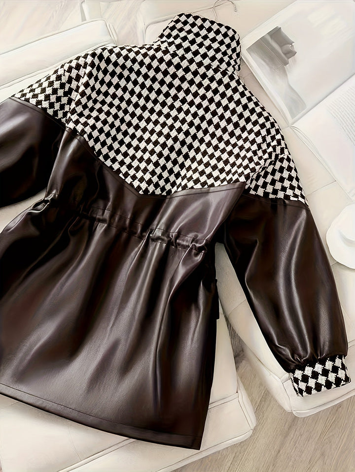 Damen-Plüschjacke für Herbst & Winter – Maribel