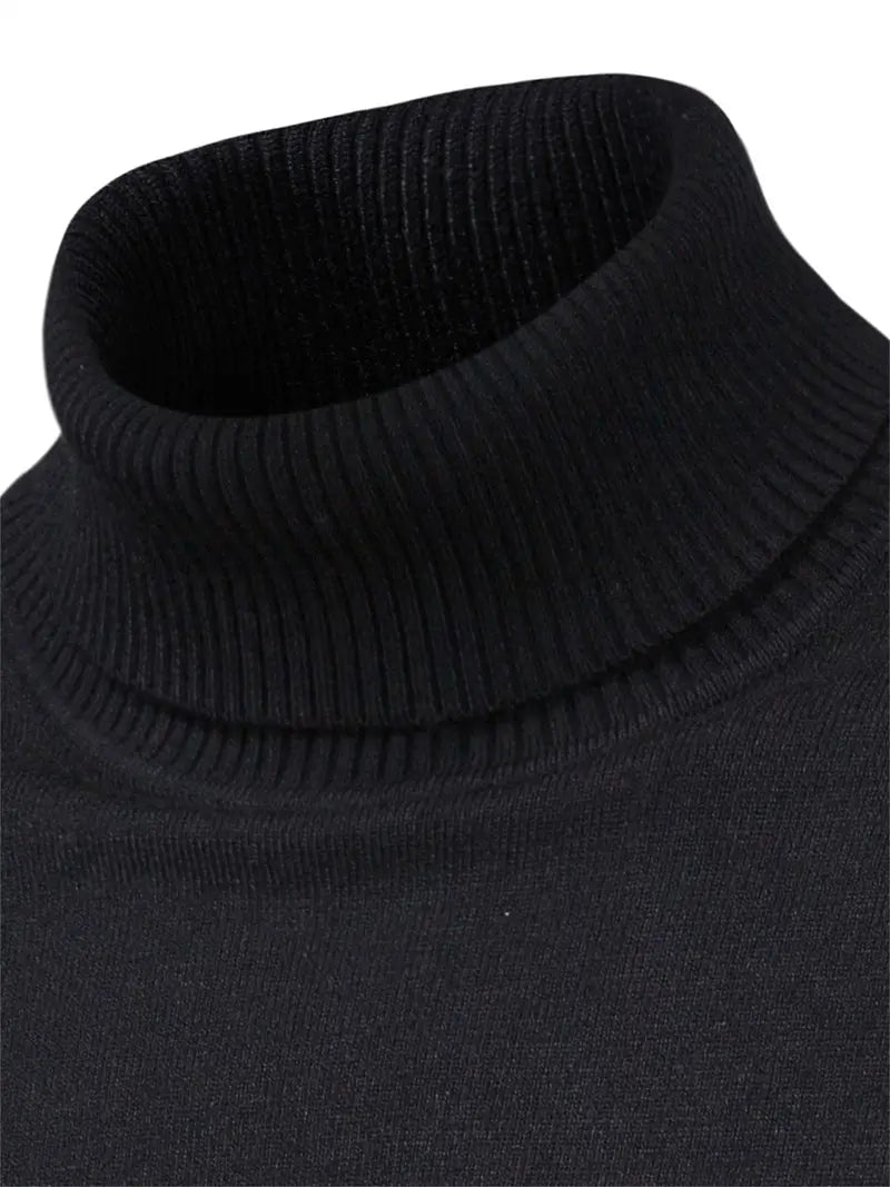 Trendiger Herrenrollkragenpullover - Lars